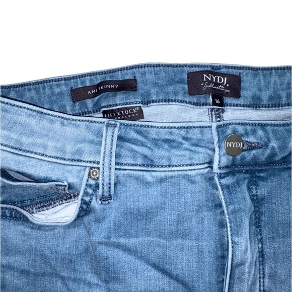 NYDJ Not Your Daughters Jeans 'Ami Skinny' Cropped Jeans-16-GUC - Picture 5 of 7